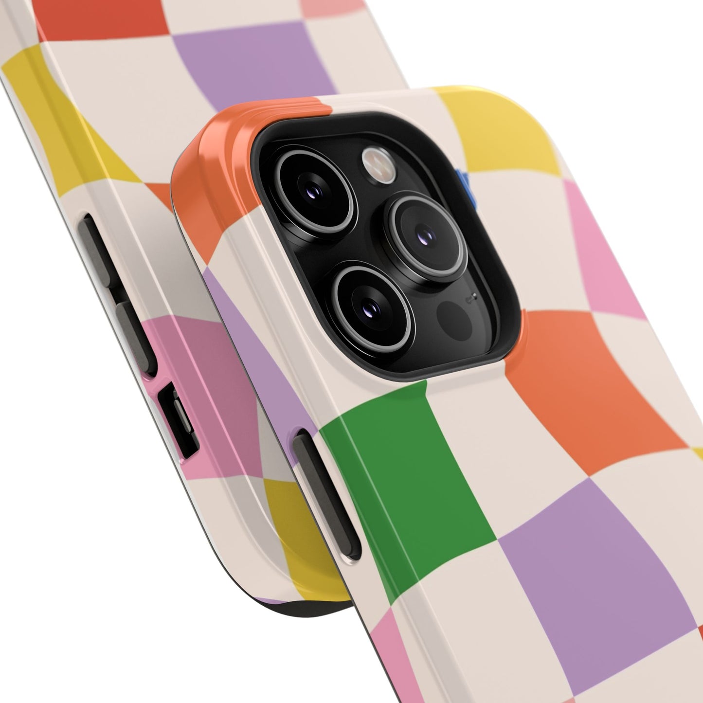 Checker Flicker Phone Case "IOS or Apple"