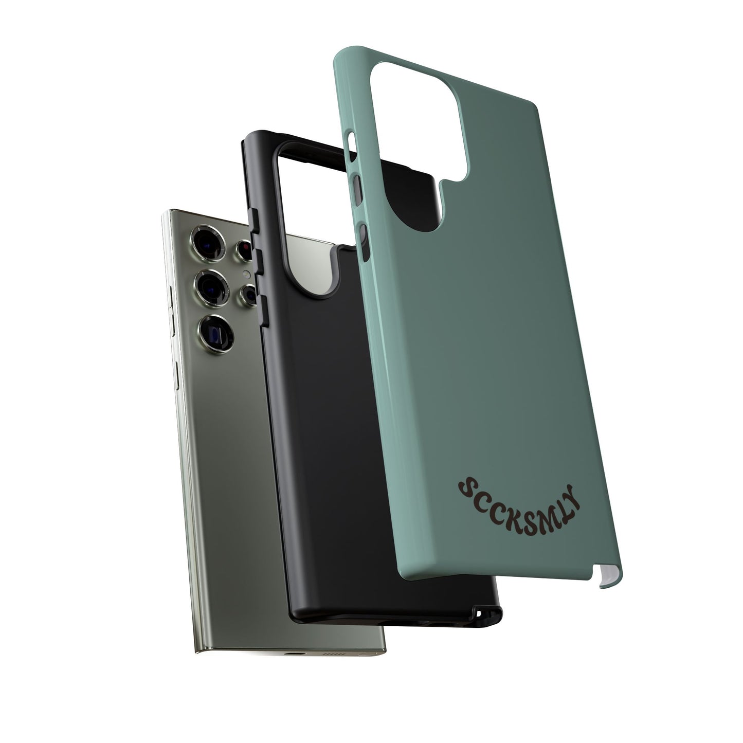 SOLID Fudge Mint Crunch Tough Phone Case for Samsung