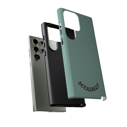 SOLID Fudge Mint Crunch Tough Phone Case for Samsung