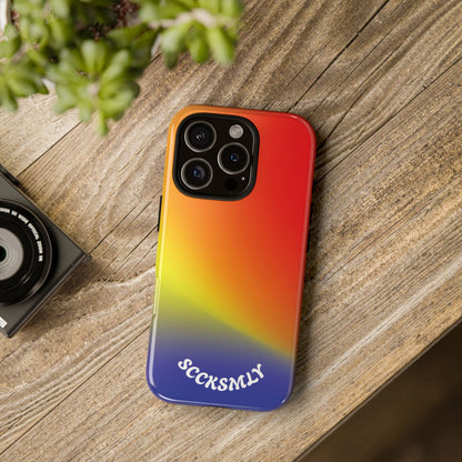 Volcanic Rain Tough Phone Case for Apple