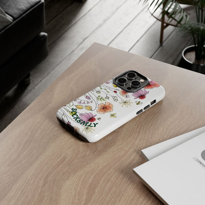 Wonderful Garden Tough Phone Case for Apple