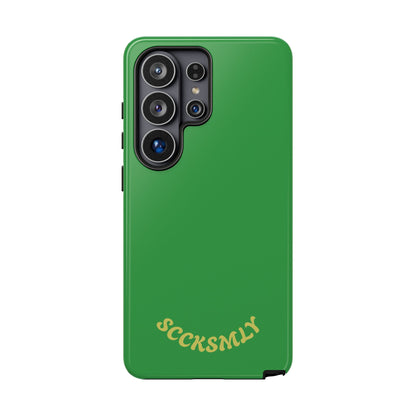 SOLID Green Grin Tough Case for Samsung
