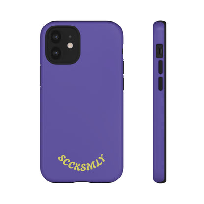 SOLID Dreamy Dusk Purple Tough Case for Apple