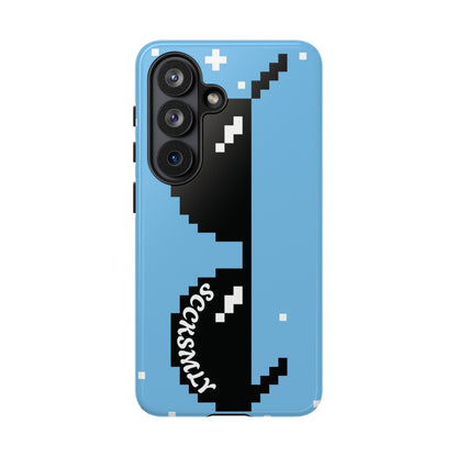Pixel Glass Tough Phone Case for Samsung