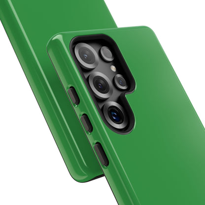 SOLID Green Grin Tough Case for Samsung