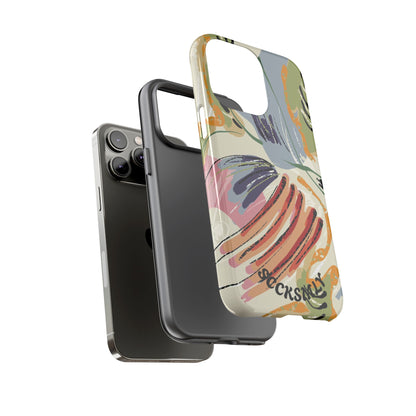 Botanical Strokes Palette Tough Phone Case for Apple