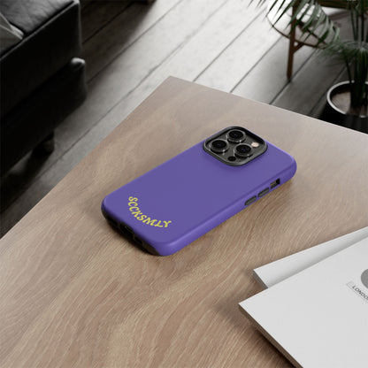 SOLID Dreamy Dusk Purple Tough Case for Apple