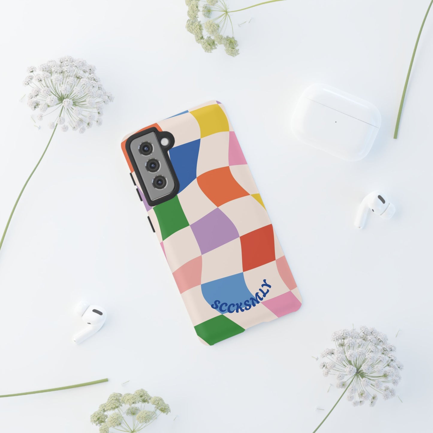 Checker Flicker Phone Case for Samsung