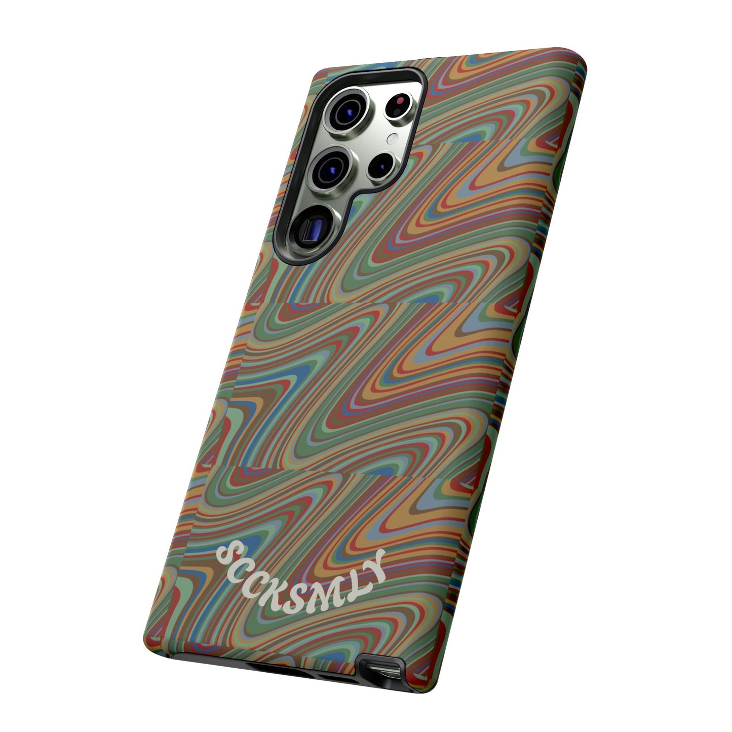 Earthly Waves Tough Phone Case for Samsung