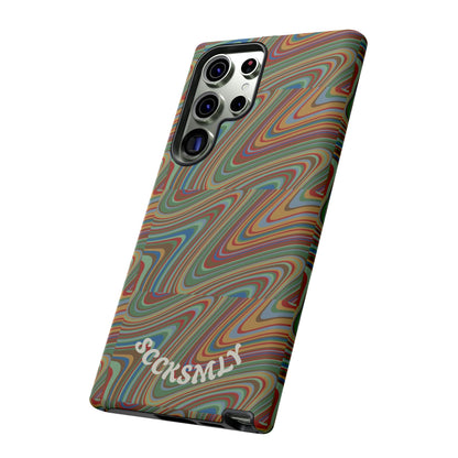 Earthly Waves Tough Phone Case for Samsung