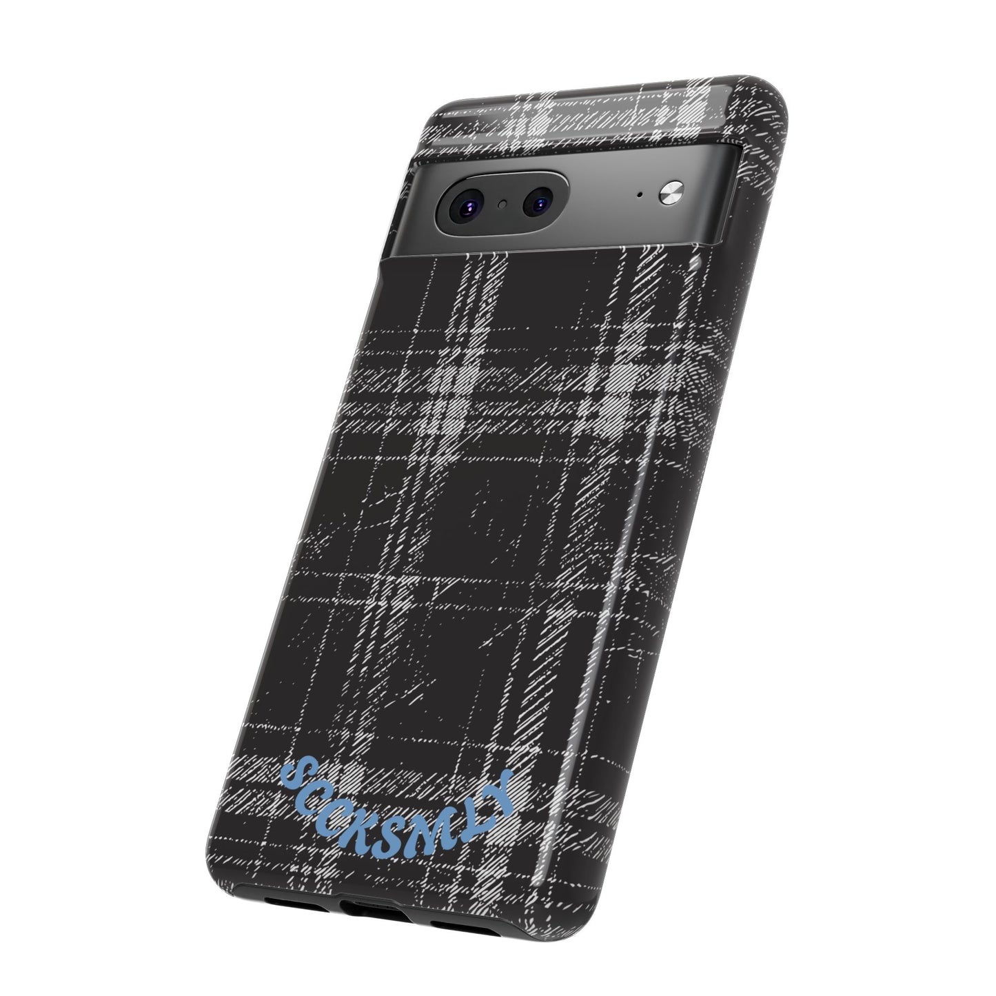 Smoky Grungy Plaid Phone Case for Google Pixel