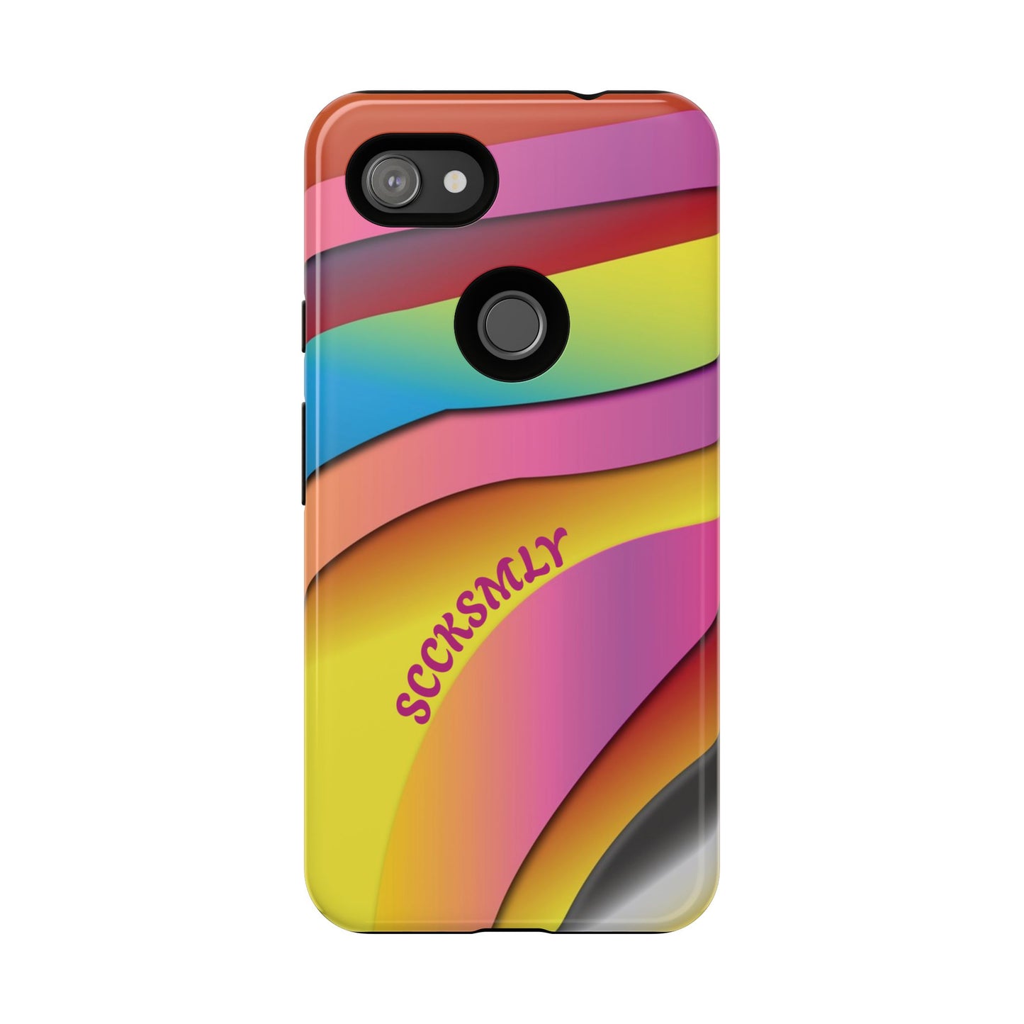 Modern Retro Rainbow Phone Case for Google Pixel