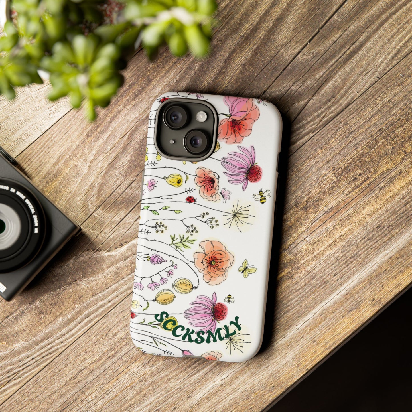 Wonderful Garden Tough Phone Case for Apple