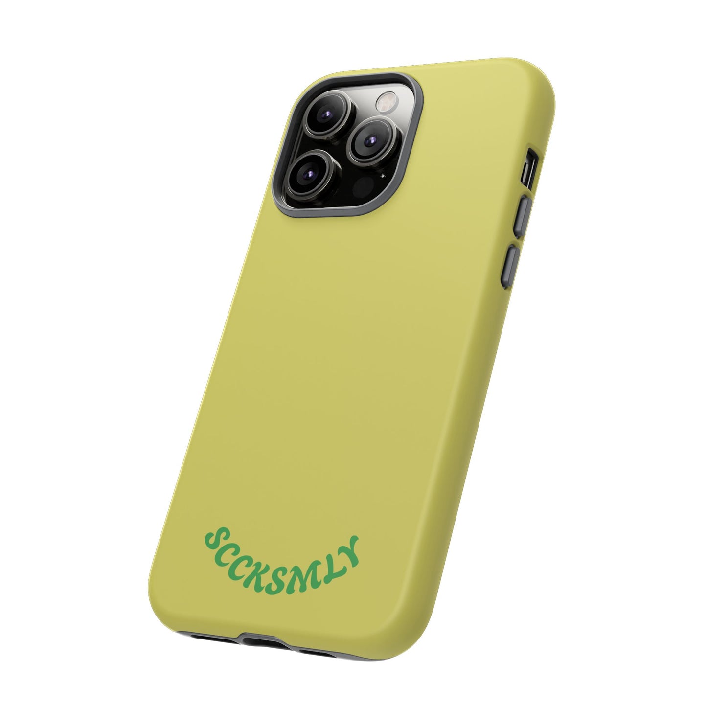 SOLID Lemon Pop Tough Case for Apple