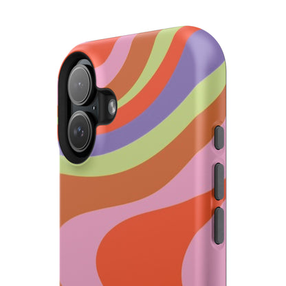 Curvy Swirl Phone Case for Apple