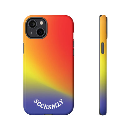 Volcanic Rain Tough Phone Case for Apple