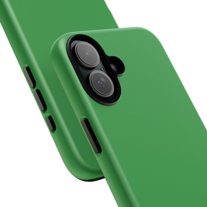 SOLID Green Grin Tough Case for Apple