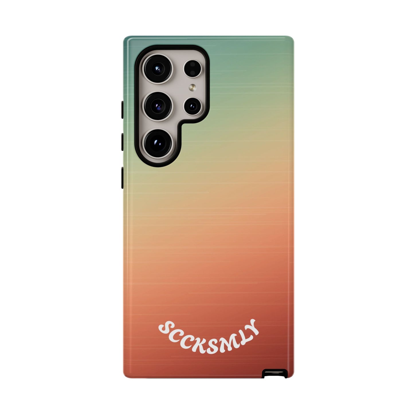 Warm Ombré Tough Phone Case for Samsung