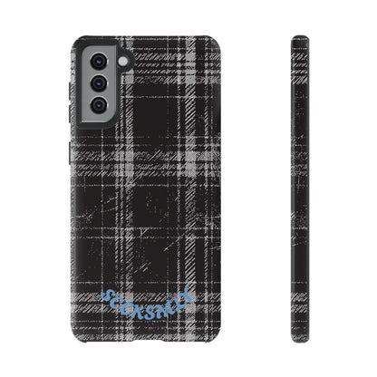 Smoky Grungy Plaid Phone Case for Samsung