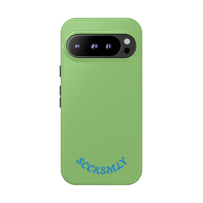 SOLID Sour Lime Tough Case for Google Pixel