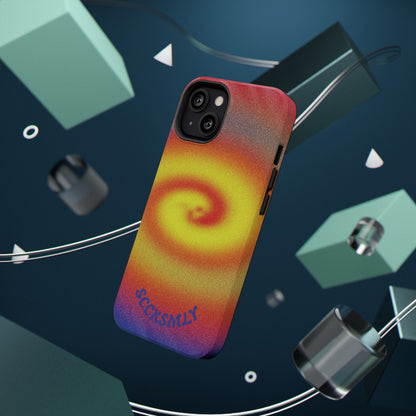 Toxic Spiral Tough Phone Case for Apple