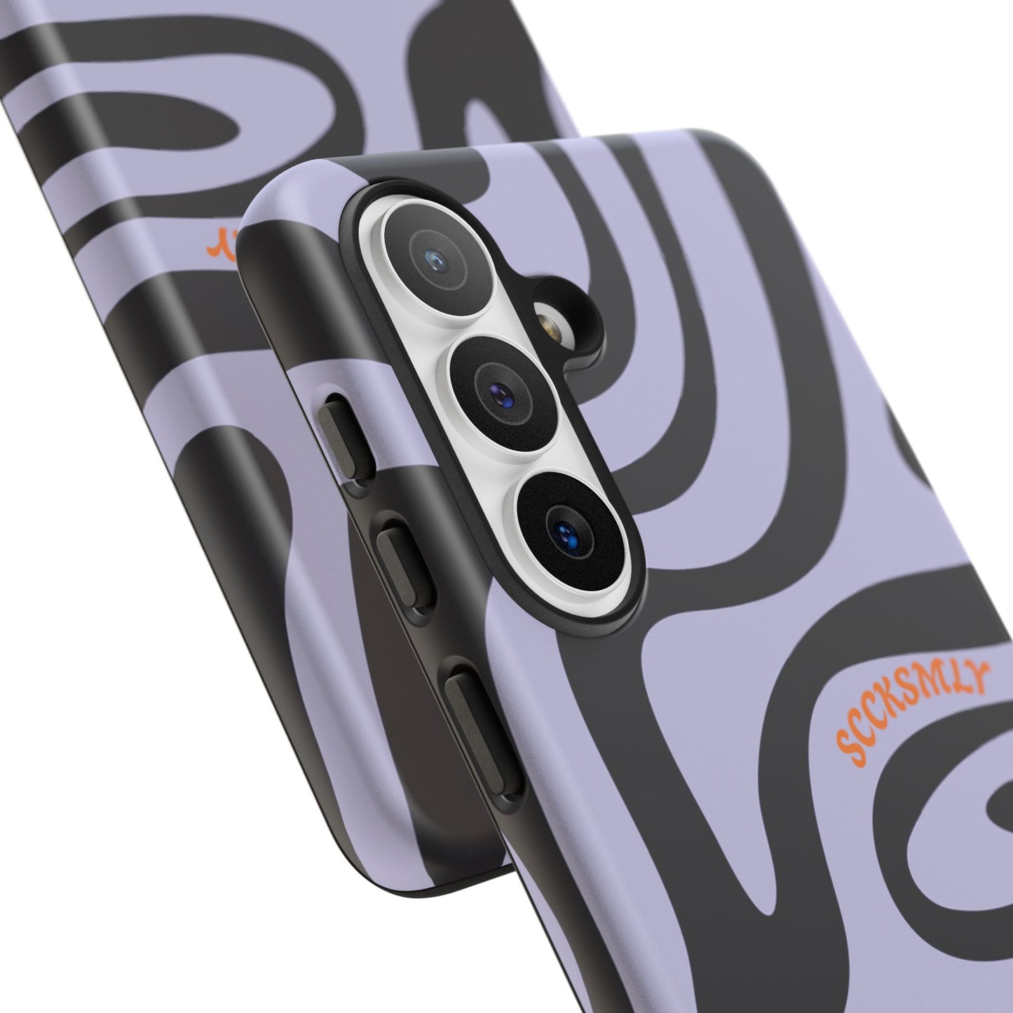 Purple Swirl Phone Case for Samsung