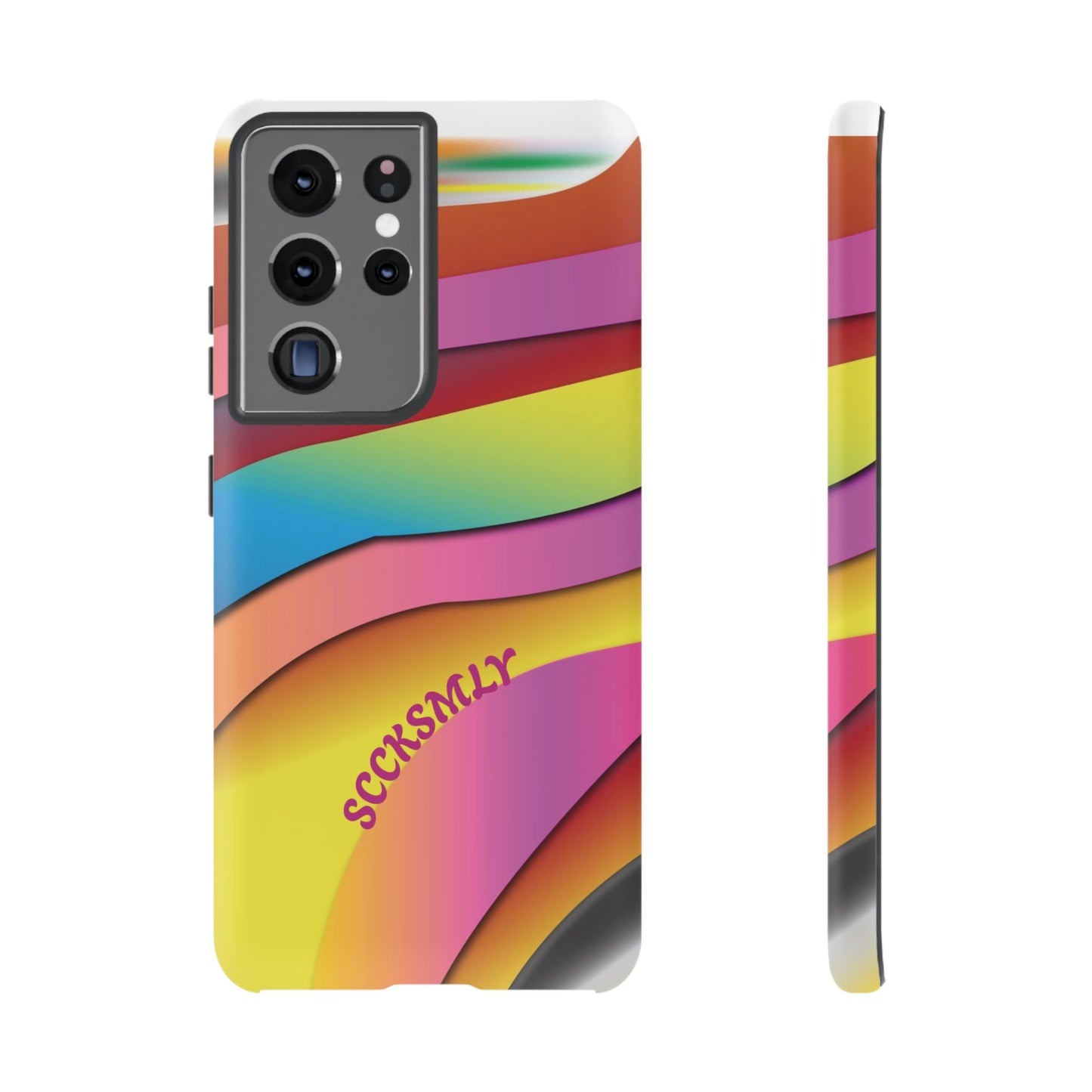 Modern Retro Rainbow Phone Case for Samsung