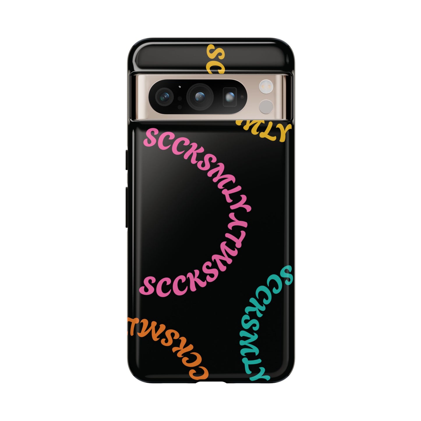 Y2K Wavy Script Tough Case for Google Pixel