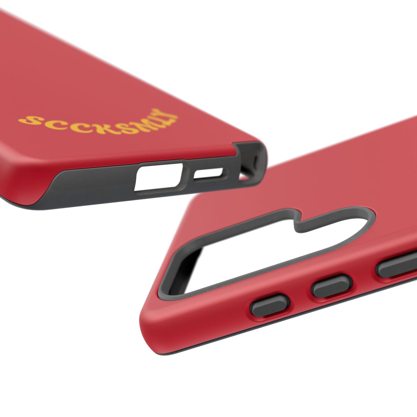 SOLID Calm Cherry Tough Case for Samsung
