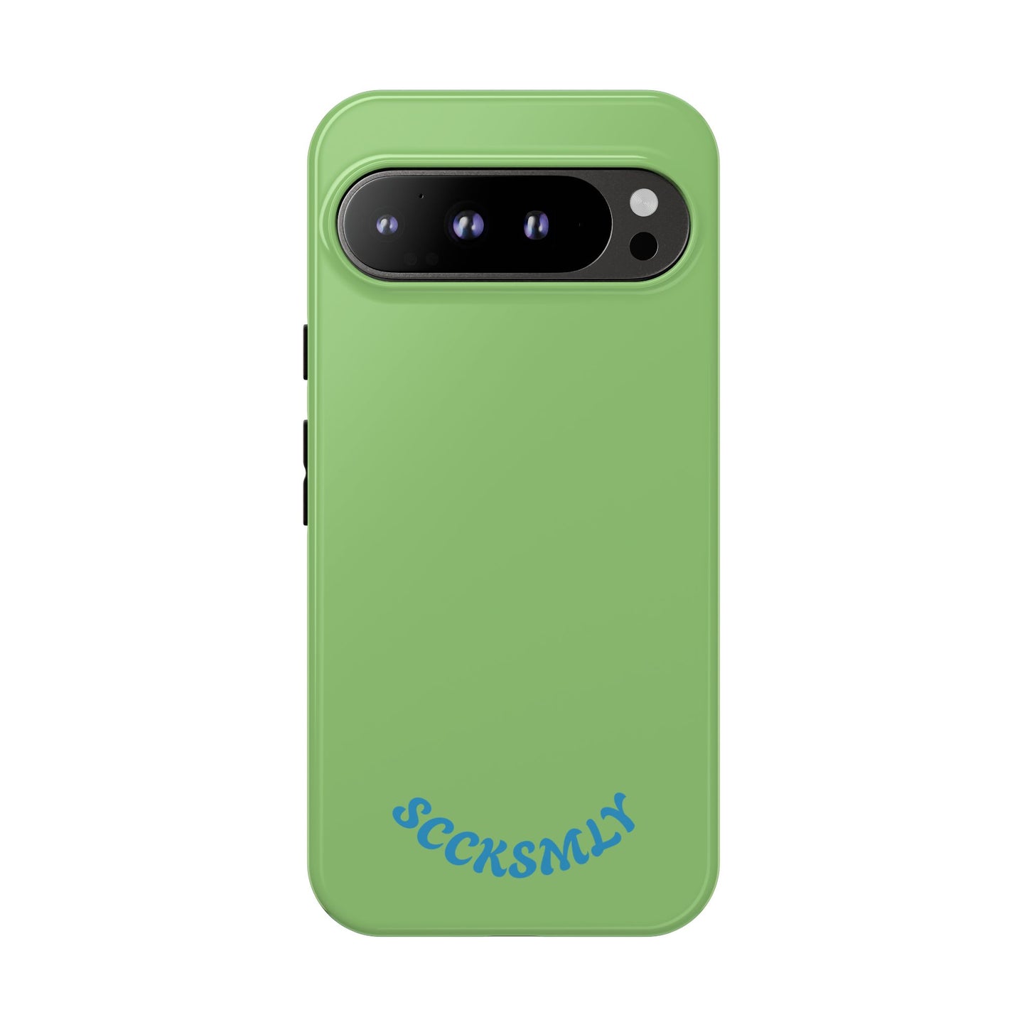 SOLID Sour Lime Tough Case for Google Pixel