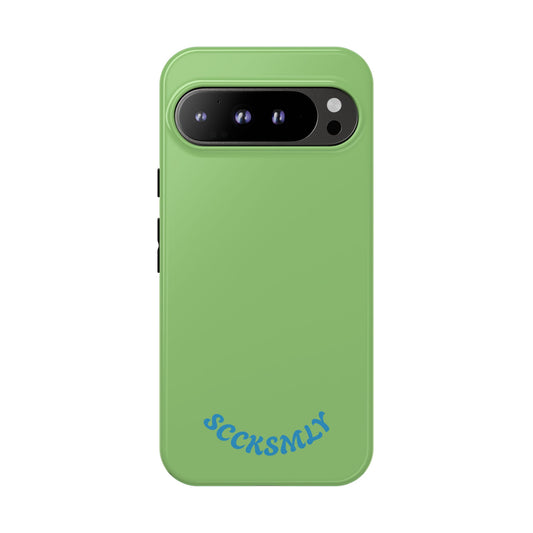 SOLID Sour Lime Tough Case for Google Pixel
