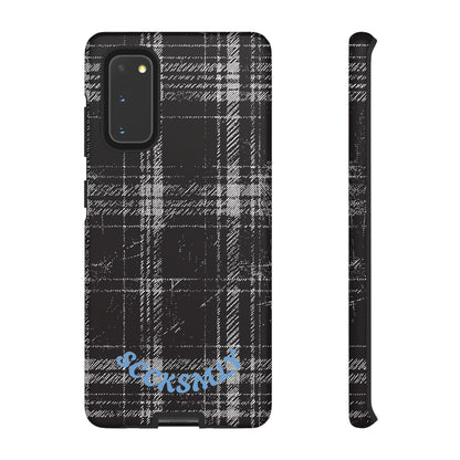 Smoky Grungy Plaid Phone Case for Samsung