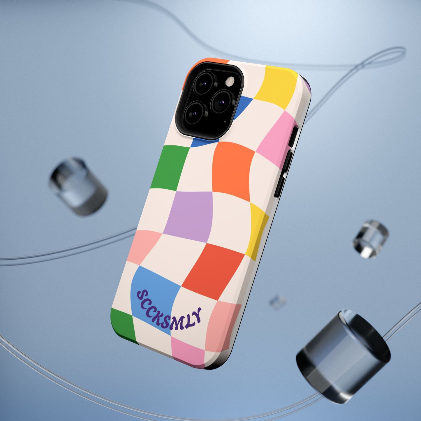 Checker Flicker Phone Case "IOS or Apple"