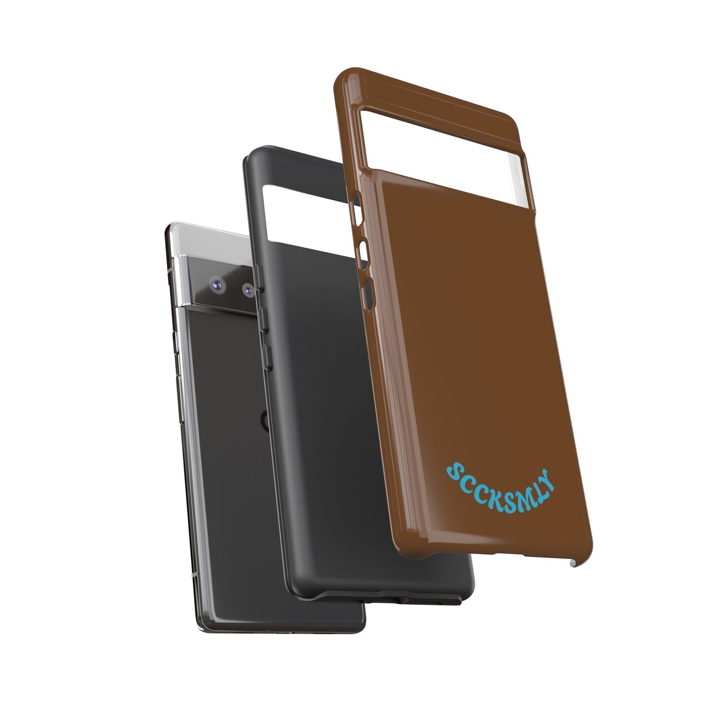 SOLID Chocolate Coco Tough Case for Google Pixel