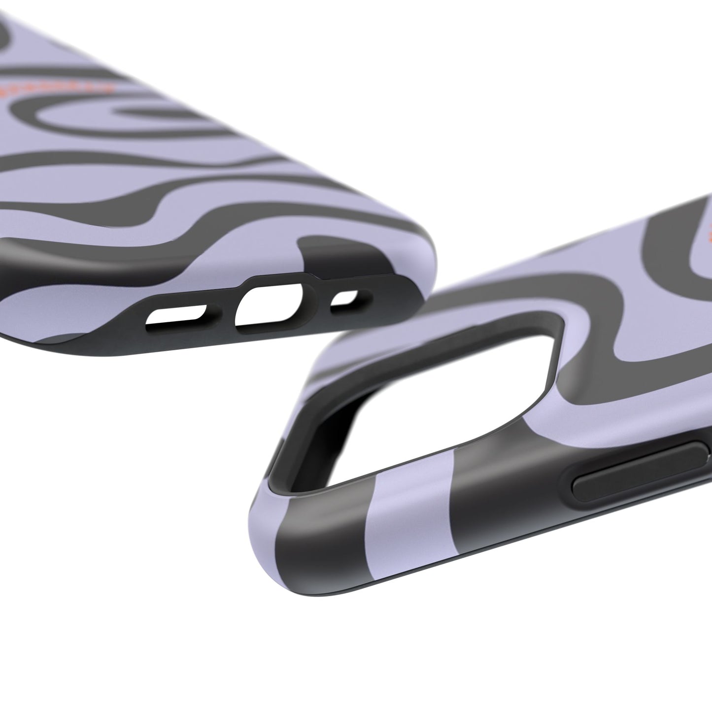 Purple Swirl Phone Case for "IOS or Apple"