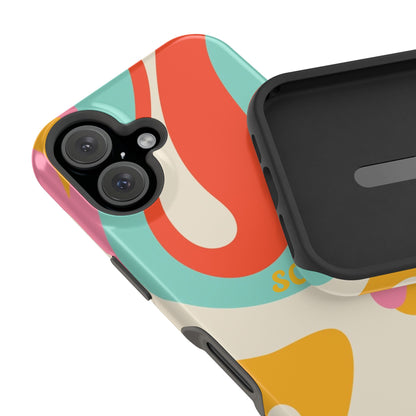 Psychodelic Acid Swirl Phone Case for Apple