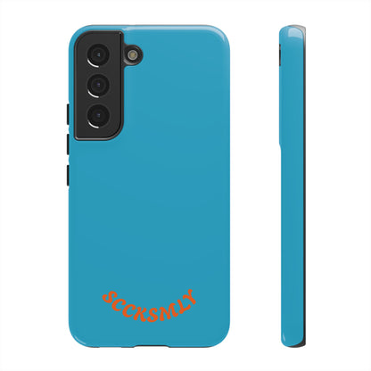SOLID Blue Spook Tough Case for Samsung