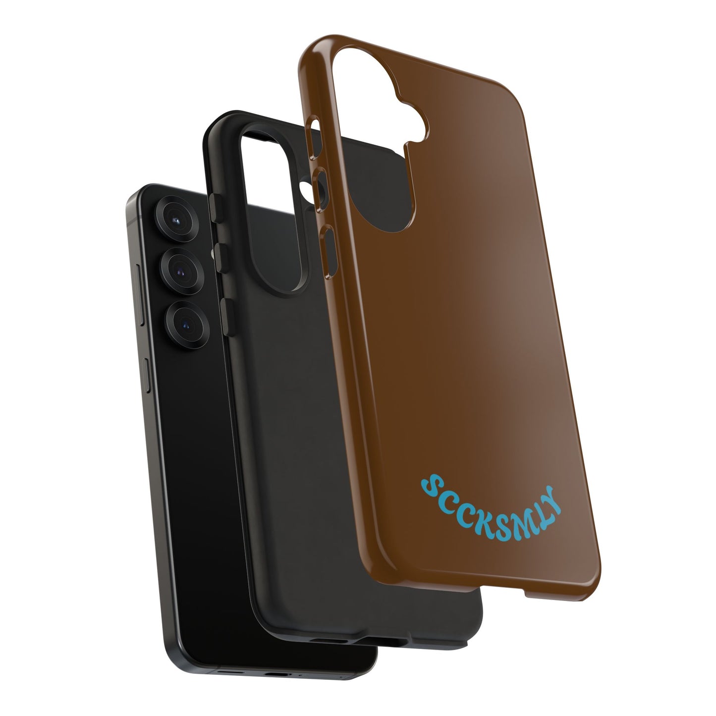 SOLID Chocolate Coco Tough Case for Samsung