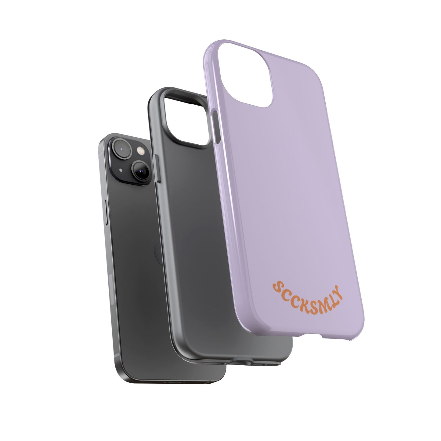 SOLID Lavender Mist Tough Case for Apple