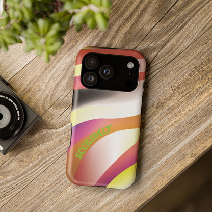 Neutral Waves Phone Case for Apple