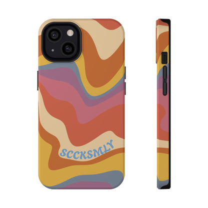 Warm Retro Phone Case for Apple