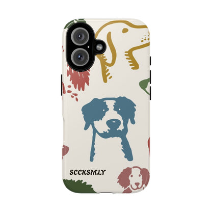 Paws & Portraits Tough Phone Case for Apple