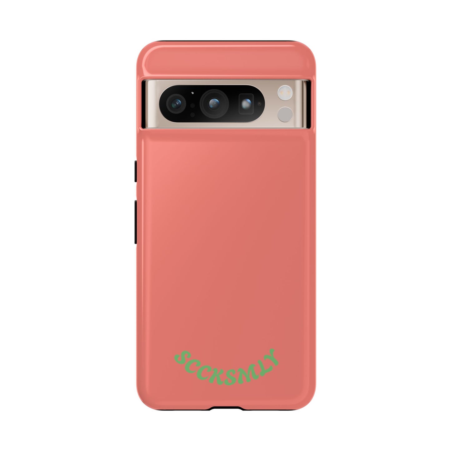 SOLID Guava Melon Wave Tough Phone Case for Google Pixel