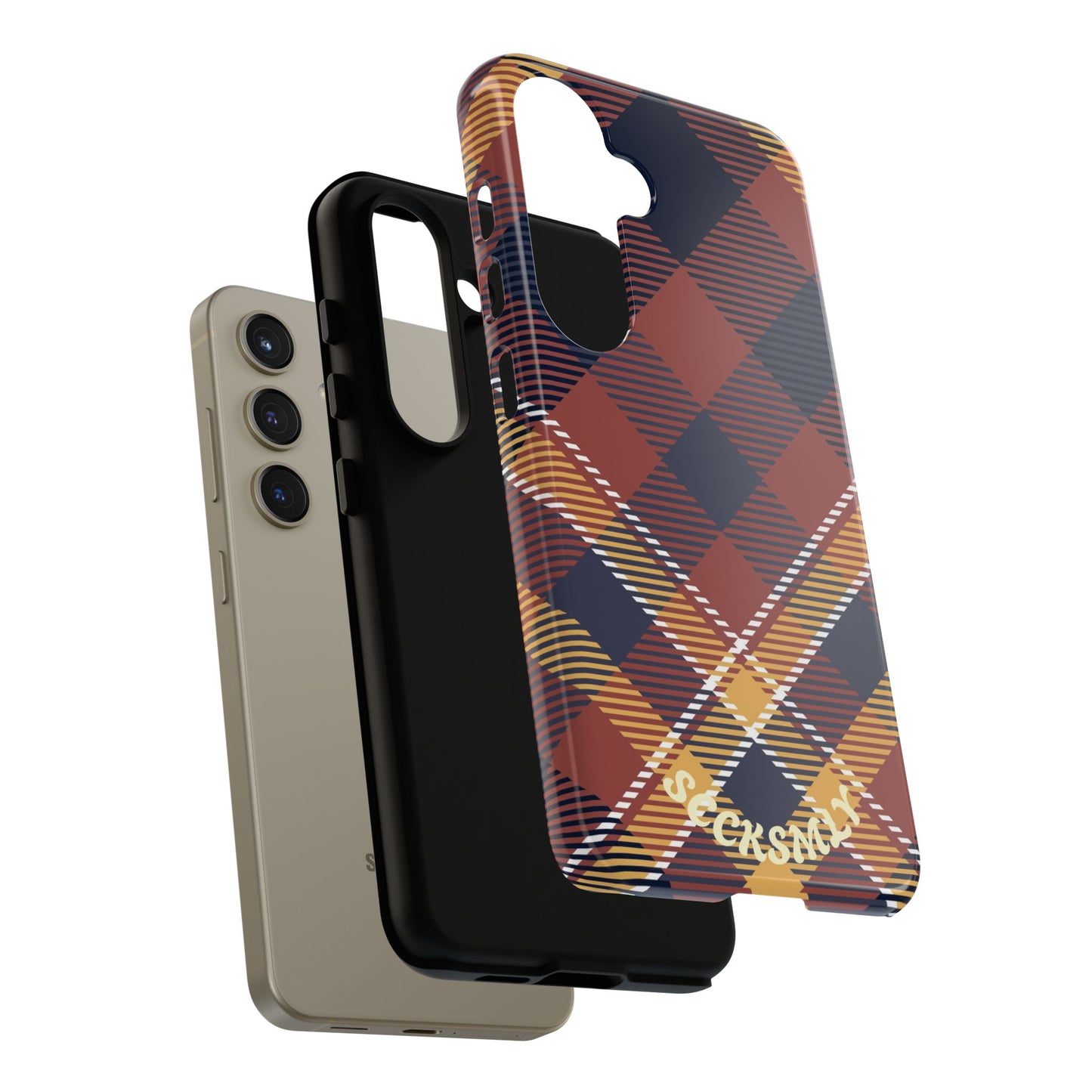 Harvest Tartan Phone Case for Samsung