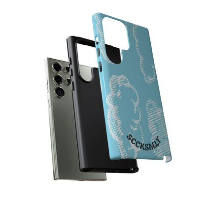 Comic Dot Sky Tough Phone Case for Samsung