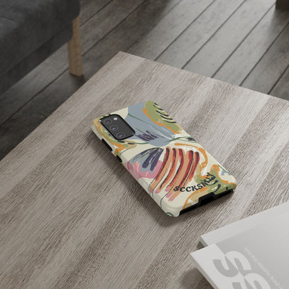 Botanical Strokes Palette Tough Phone Case for Samsung