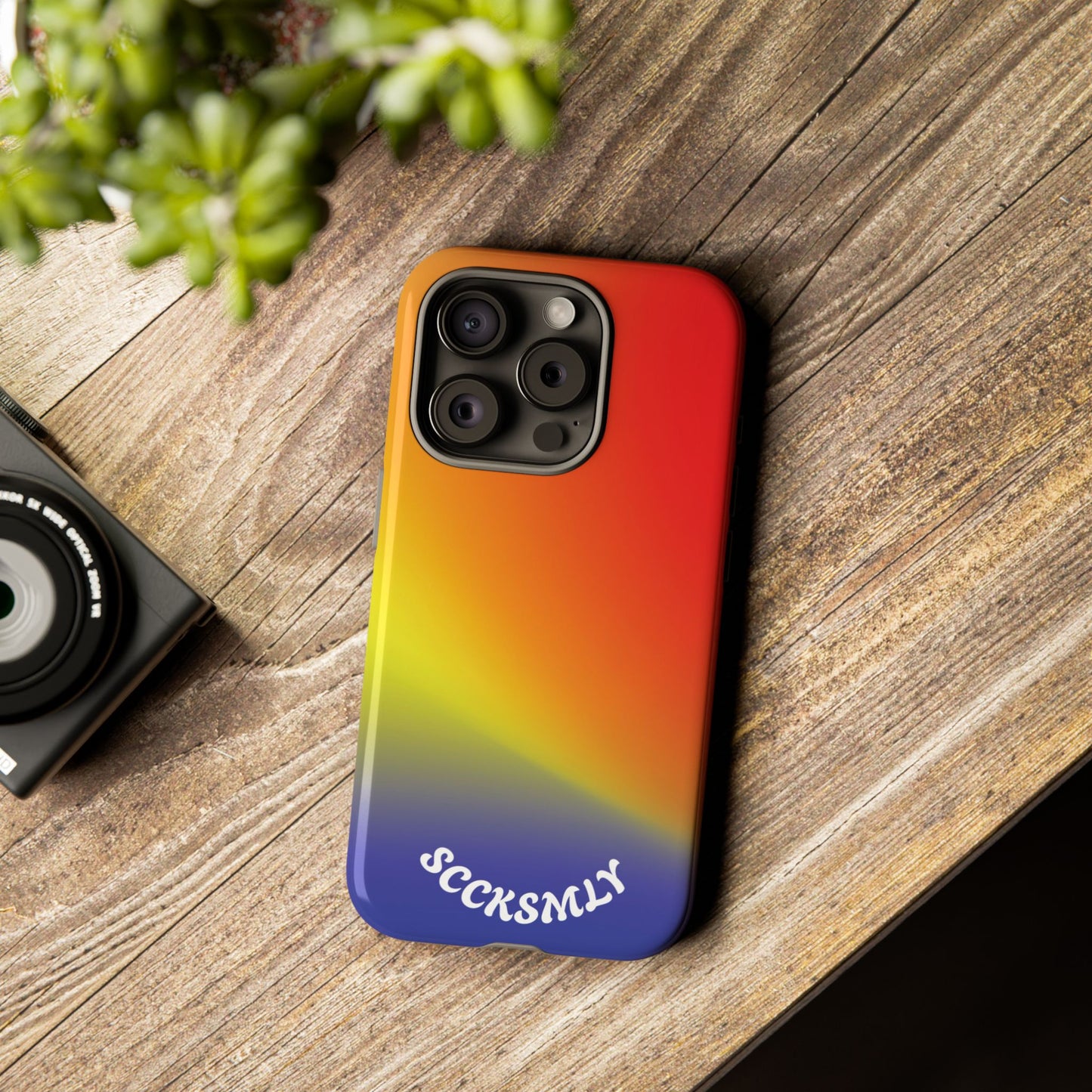 Volcanic Rain Tough Phone Case for Apple