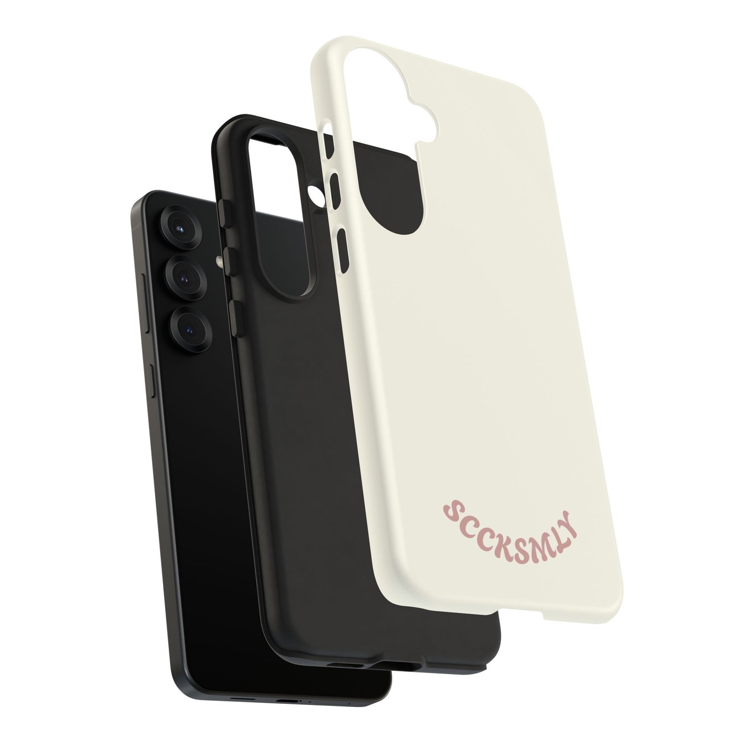 Sweet Oat Milk Tough Phone Case for Samsung