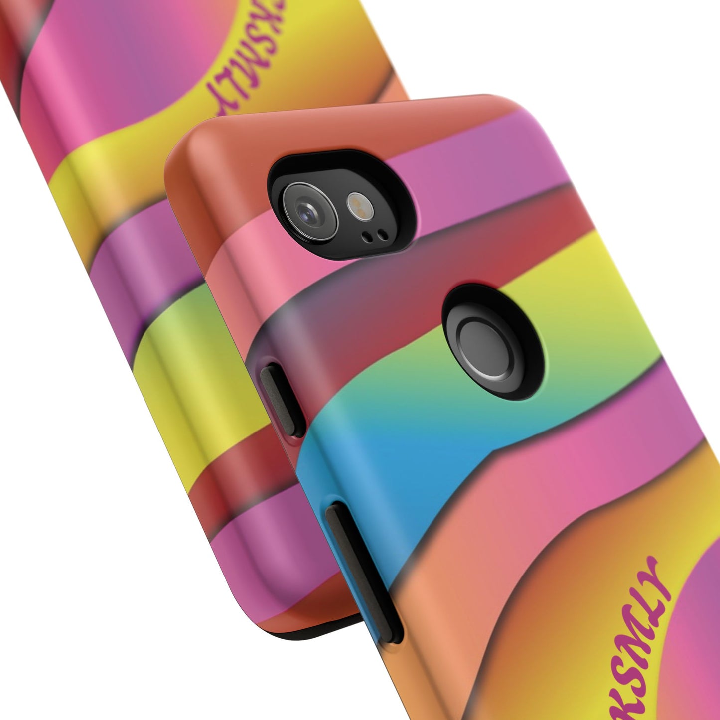 Modern Retro Rainbow Phone Case for Google Pixel