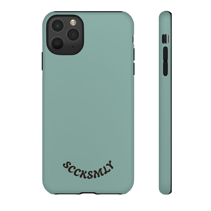 SOLID Fudge Mint Crunch Tough Phone Case for Apple